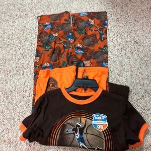 Boys Joe Boxer 3 Piece Pajama Set Size Medium Polyester